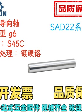 SAD22-D3/4/5/6/8/10/12/13/15/16/18/20/25/30/354050实心导向轴