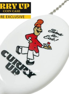 韩系ins复古卡通厨师硅胶零钱包钥匙扣挂件随身便携小包门禁卡包