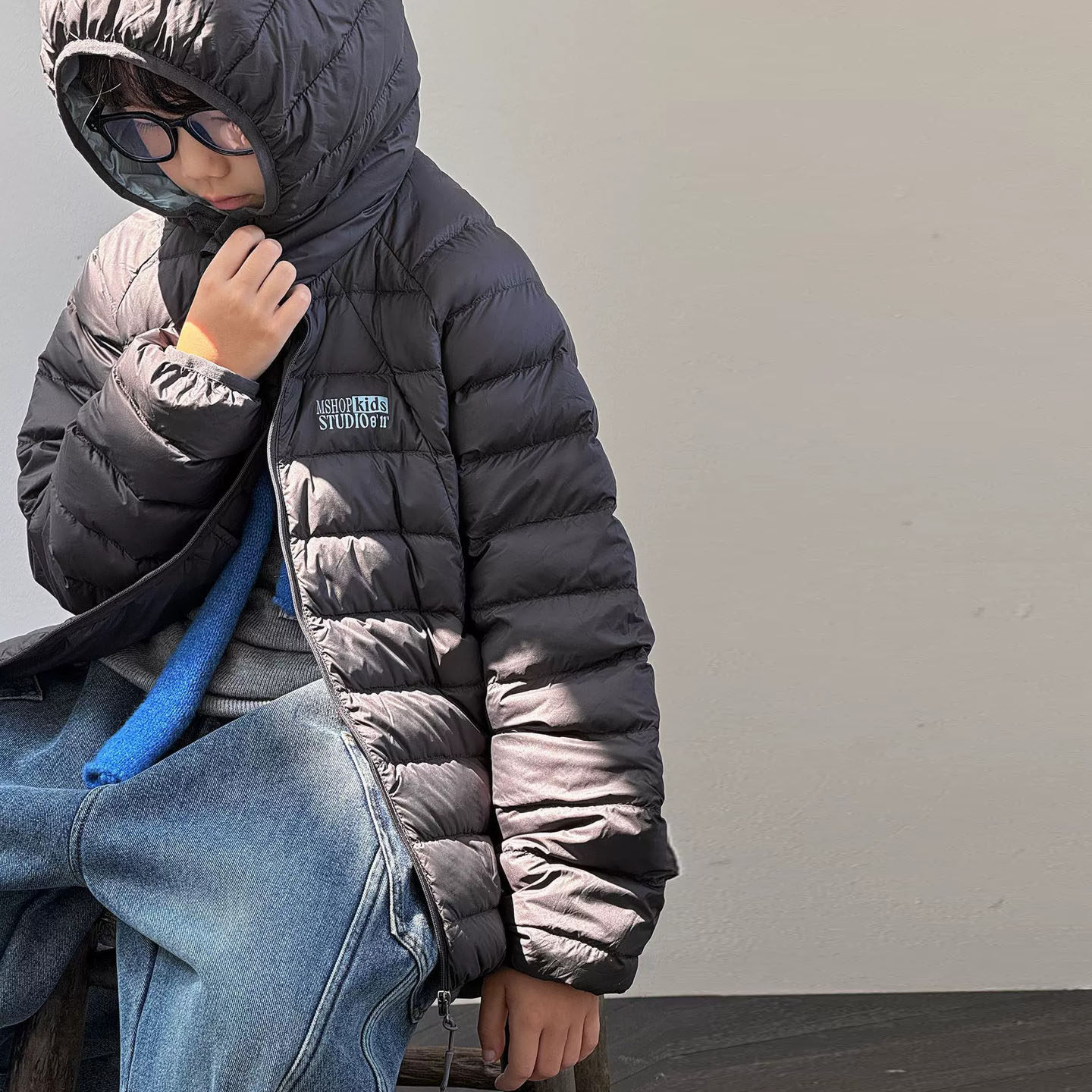 男童轻薄羽绒服轻便保暖外套秋冬