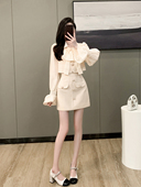 精致网红小香风套装 气质名媛高级感盐系甜辣半身裙两件套女 女春装