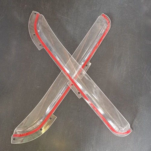 货车豪沃豪翰透明车门雨挡雨眉