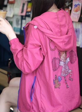 2026新款韩版宽松显瘦百搭连帽外套女休闲上衣