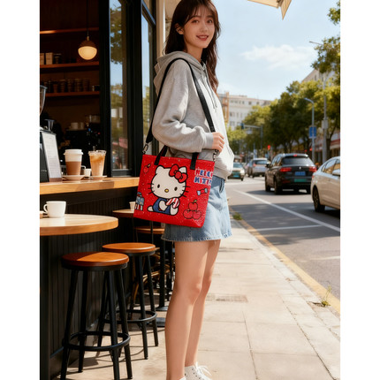 HelloKitty银河碎钻女包2025夏季新款珍珠链条包轻奢单肩斜挎包