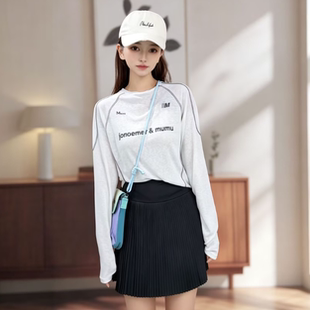 运动罩衫季夏薄款时尚字母女款瑜伽健身外搭衣服速干上衣