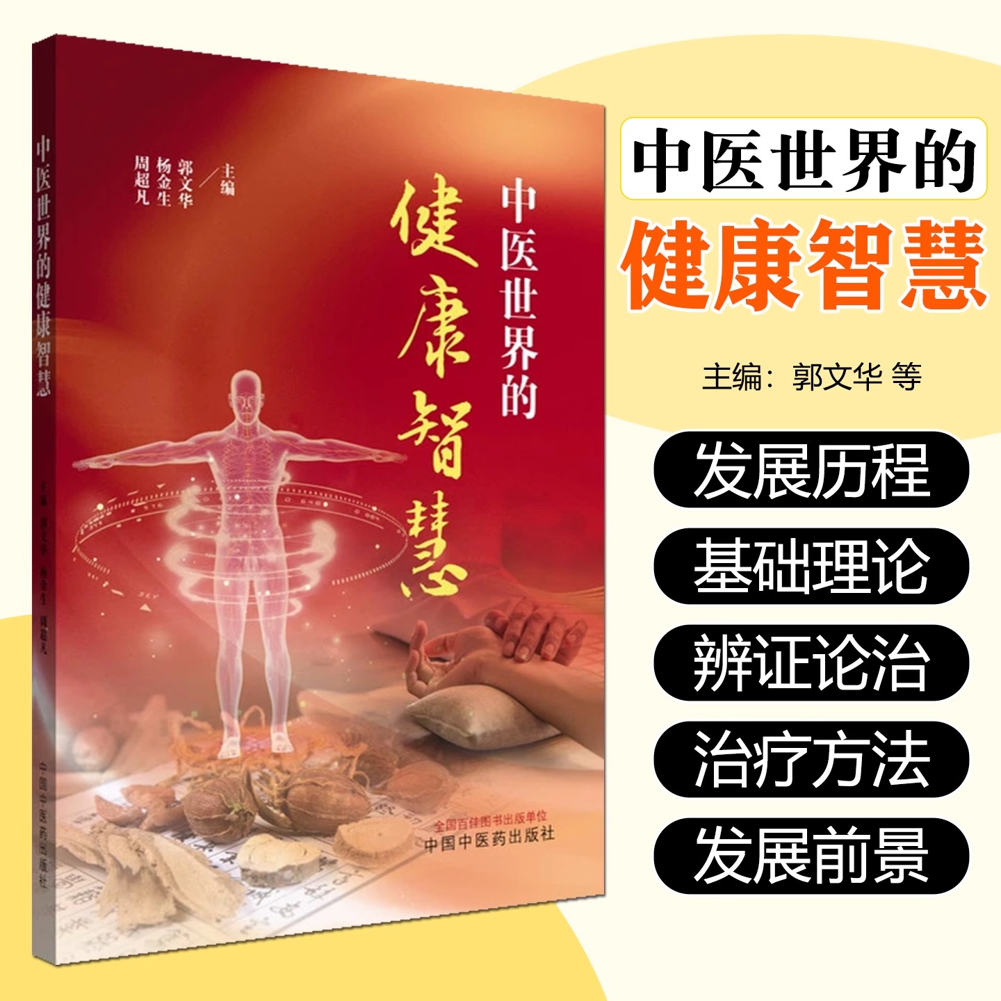 中医世界的健康智慧 郭文华 杨金生 周超凡主编 中医书籍 中国中医药出版社9787513294072