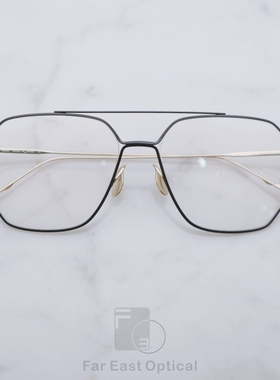 YUICHI TOYAMA 外山雄一 U-169 双梁飞行员日本镜框一体鼻托镂空