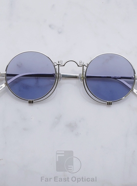 日本MATSUDA松田眼镜男墨镜女网红美式复古圆框超轻太阳镜10601H