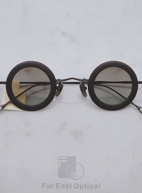 RIGARDS金属眼镜框 RG1009TI 圆形雕花近视复古钛金属男女眼镜架