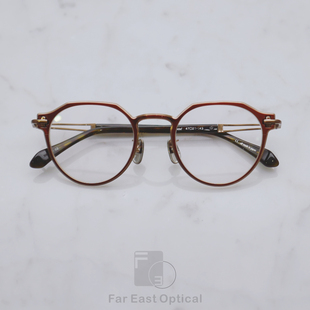 Taylor respect现货Relief近视钛金属眼镜框男复古镜架女 with