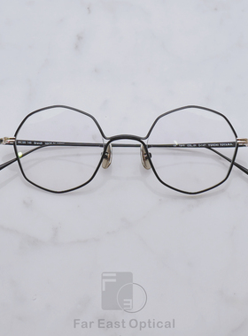 日本YUICHI TOYAMA外山雄一纯钛细框多边形镜框近视配镜男女U-147