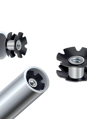 山地车公路自行车28.6/31.8mm前叉OD2前叉吊芯碗组花心梅花太阳花