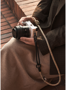 SDAN原创相机肩带背带快拆多功能两用挂脖手腕绳佳能富士徕卡大疆
