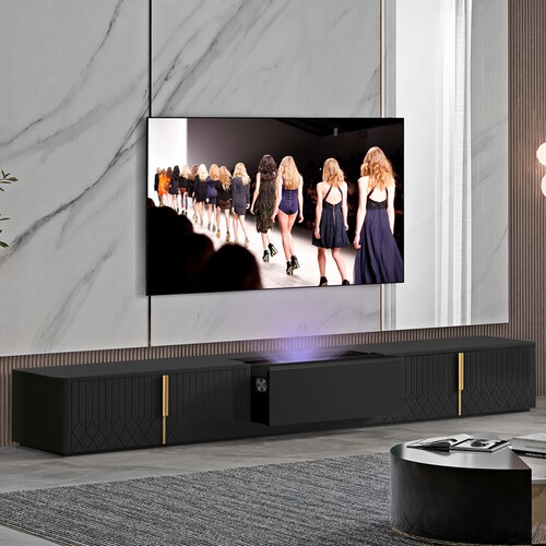 智能电动伸缩捷盛激光电视机柜