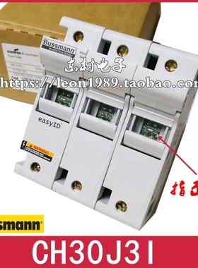 BUSSMANN保险丝座 CH30J2I CH30J3I CH60J1 CH60J2I 600V 30A