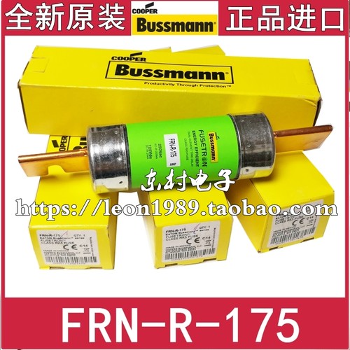 BUSSMANN保险丝 FUSETRON熔 FRN-R-175-250 175A 250A 250V/125V