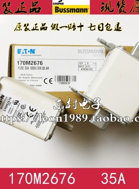进口美国BUSSMANN保险丝 170M2676 35A 1000V 170M2675熔断器
