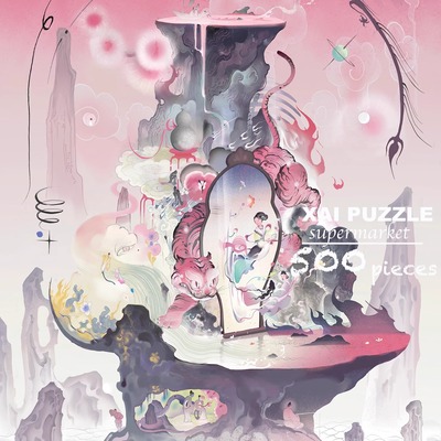 原创独家手绘中式艺术拼图