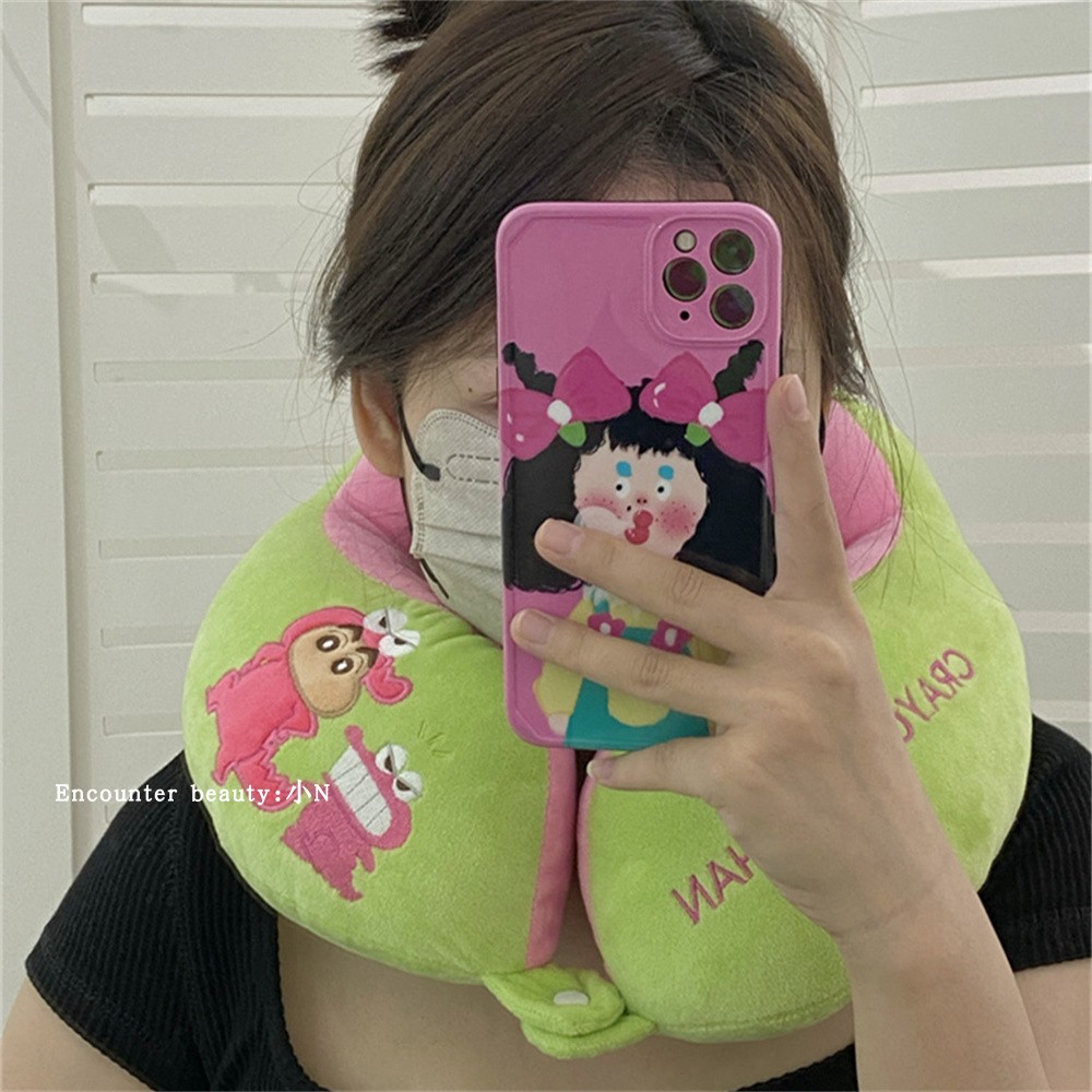 卡通高弹PP棉蜡笔小新旅行U型枕