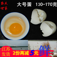大鹅蛋130-170克新鲜鹅蛋农家散养蛋正宗土大鹅蛋孕妇去胎毒包邮6