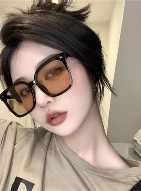 全网热销1万+高级感茶色墨镜