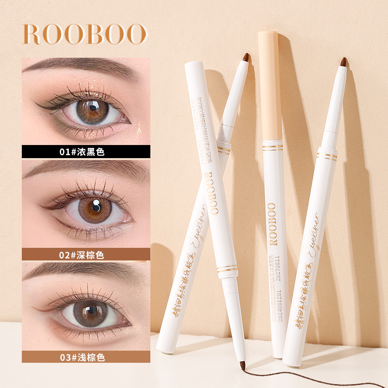 ROOBOO精细易绘眼线胶笔防水持久