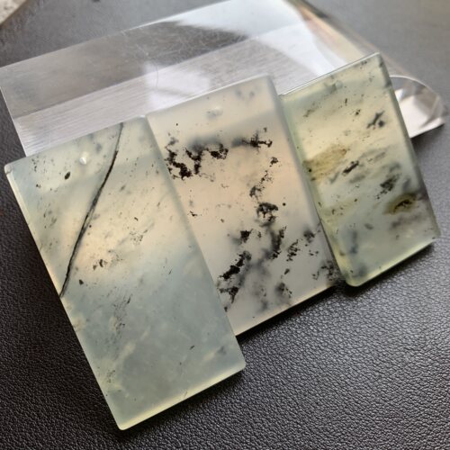 【618新品】F70冰种岫玉水墨飘花无事牌颈饰挂件吊坠山水一物一图