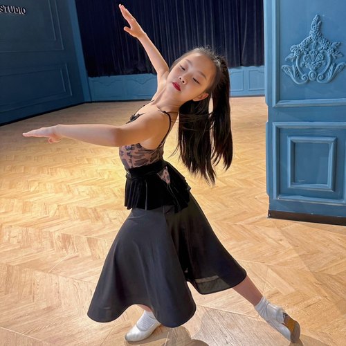 盛佳舞服ＳＪＳＫ国标摩登舞裙子