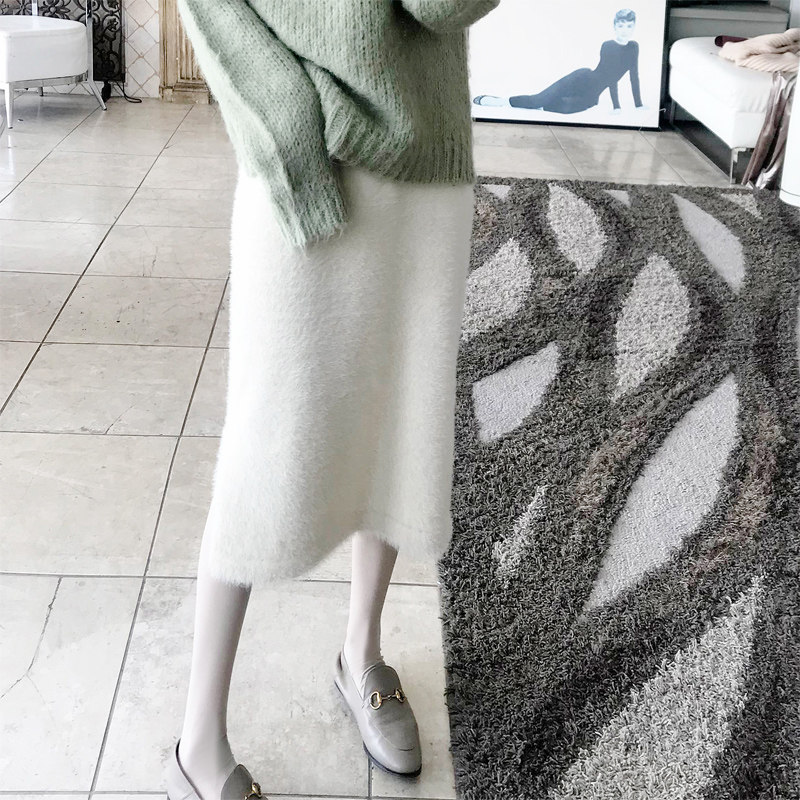 大喜自制2018冬装新款女装百搭仿貂绒侧开叉半身裙显瘦一步包臀裙在类目 女装/女士精品, 半身裙中 - 来自Buy2taobao.com提供专业的淘宝代购服务