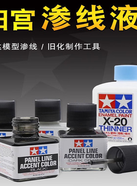 正品田宫渗线液渍洗液稀释剂擦拭液黑色87131高达模型旧化工具