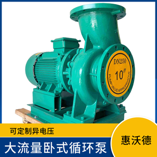 卧式大流量低扬程管道循环泵GDWD80-200空调供暖设备热水泵