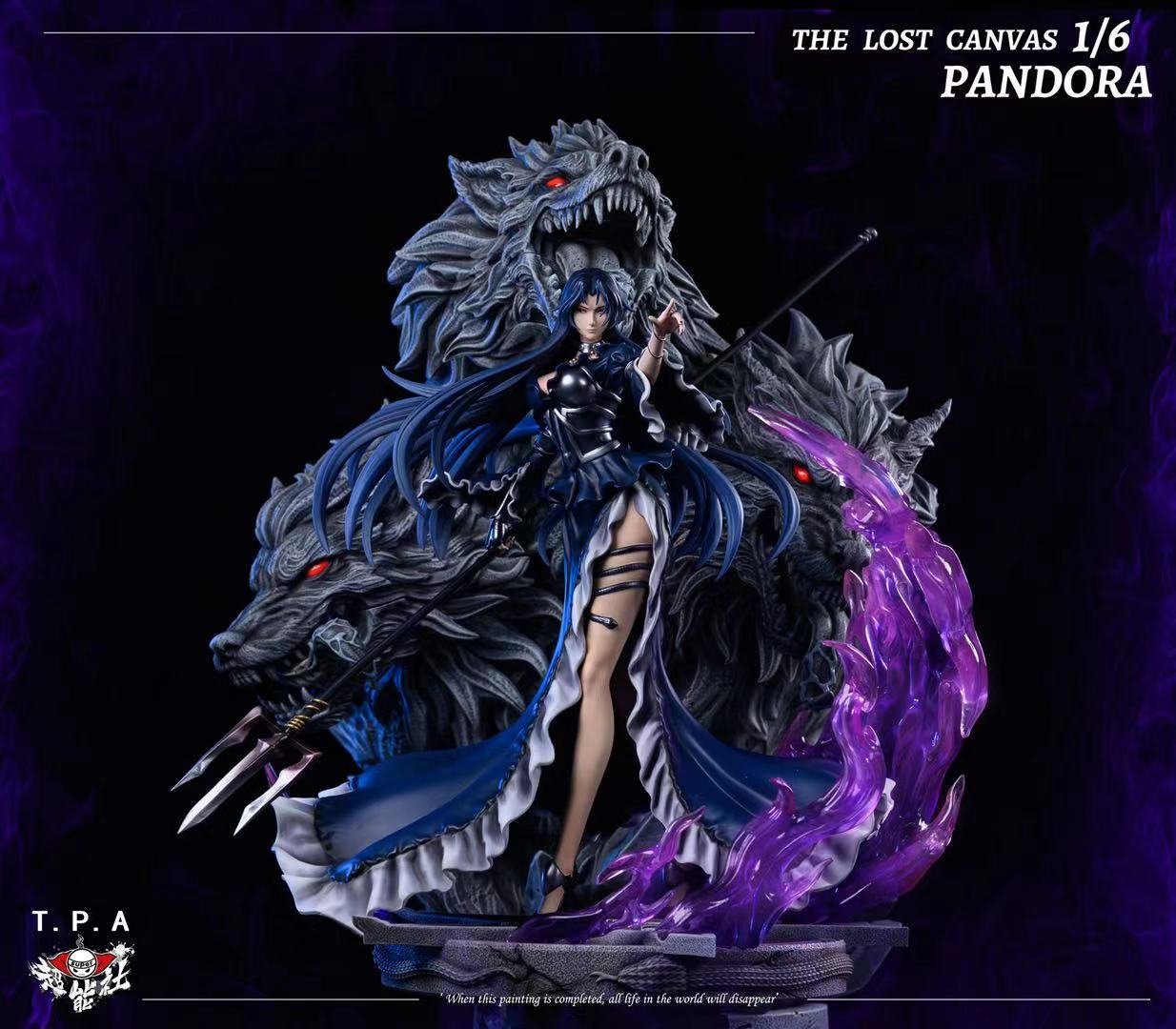圣斗士星矢  tpa lc冥王神话 潘多拉 gk雕像