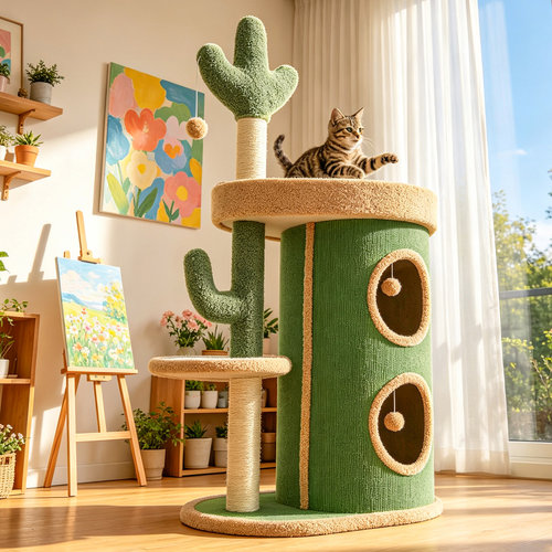 四季通用猫爬架多猫可用稳固耐用