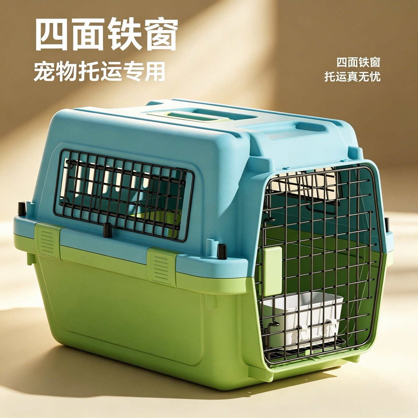 宠物航空箱国航标准猫咪狗狗太空舱外出便携车载托运专用猫包狗笼