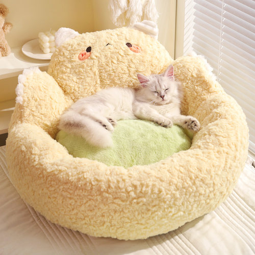 可爱冬季保暖猫窝好睡舒适深睡窝