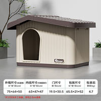 Outdoor cat shelter for stray cats, suitable for all seasons, outdoor rainproof and cold-proof closed cat house, winter sun protection outdoor dog house thumbnail 3