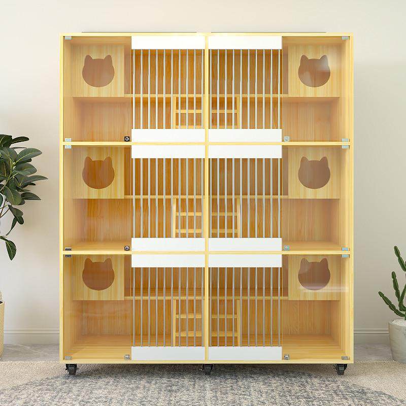 森尼猫柜猫别墅室内环保猫窝三层猫窝超大空间寄养柜繁殖柜展示柜,宠物/宠物食品及用品,猫笼子/猫别墅,淘宝优惠券,粉丝福利购,淘宝优惠卷