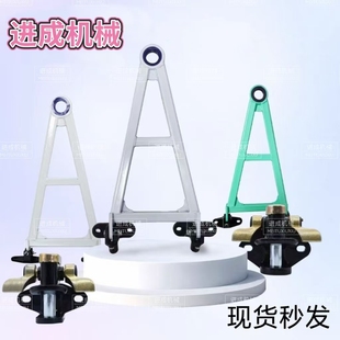 A型椭圆带脚踏自复位加厚重型牵引周转车料装置挂钩物流台车牵引