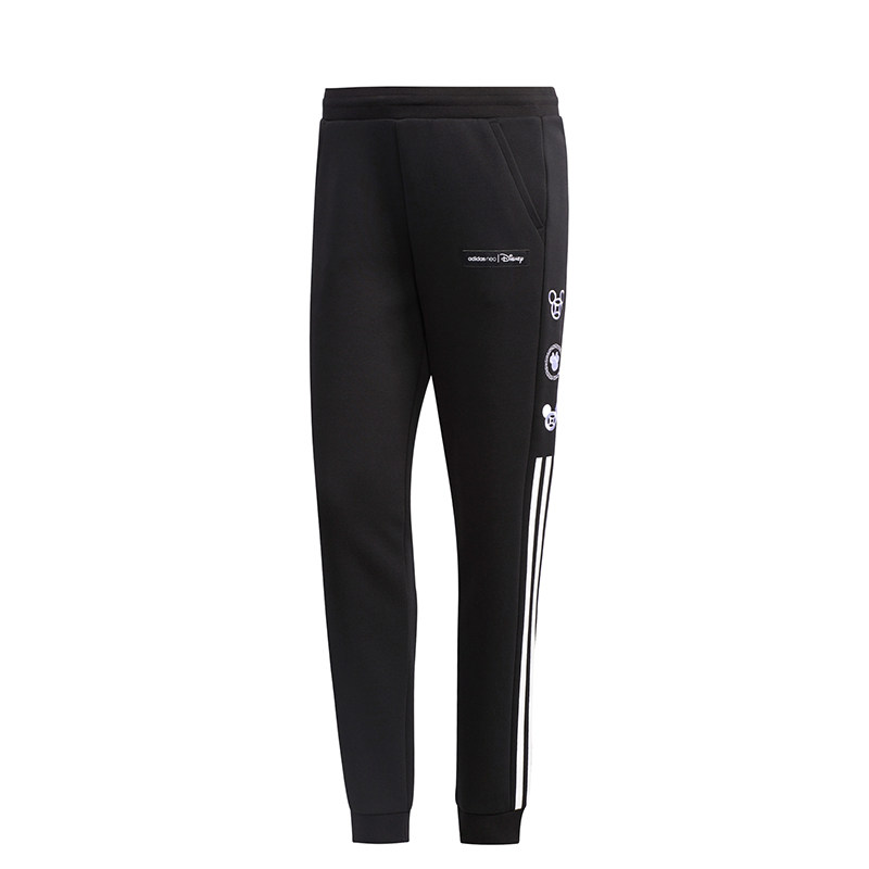 Adidas阿迪达斯NEO女子简约百搭舒适时尚运动休闲收口长裤 GE7782