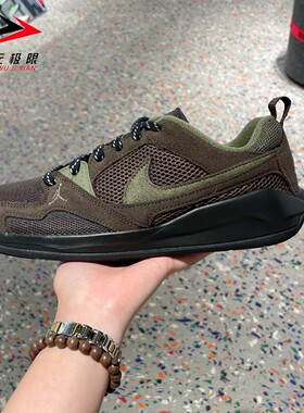 NIKE耐克男鞋2025冬季新款JORDAN透气运动休闲低帮板鞋HJ6777-200