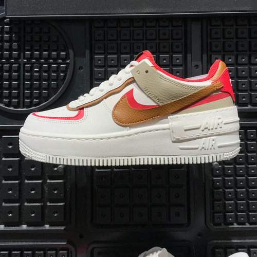 NIKE耐克女鞋2025春新款AF1空军一号经典厚底运动板鞋 HQ3400-030