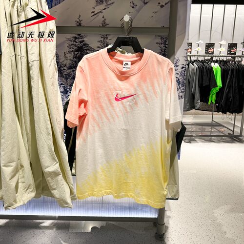 NIKE耐克女装2026夏新款时尚运动休闲宽松透气短袖T恤 IR7557-378