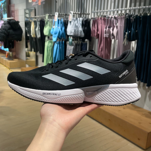 ADIDAS阿迪达斯男女鞋2024春季新款透气网面减震运动跑步鞋IH0440