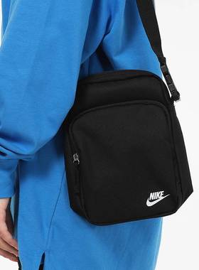 耐克男女包2026春季新款简约便捷斜挎包休闲运动单肩包DB0456-010