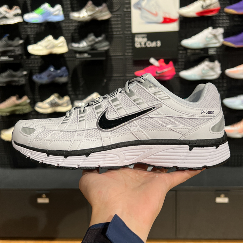 NIKE耐克男鞋2025春季新款P-6000复古运动鞋缓震跑步鞋CD6404-107