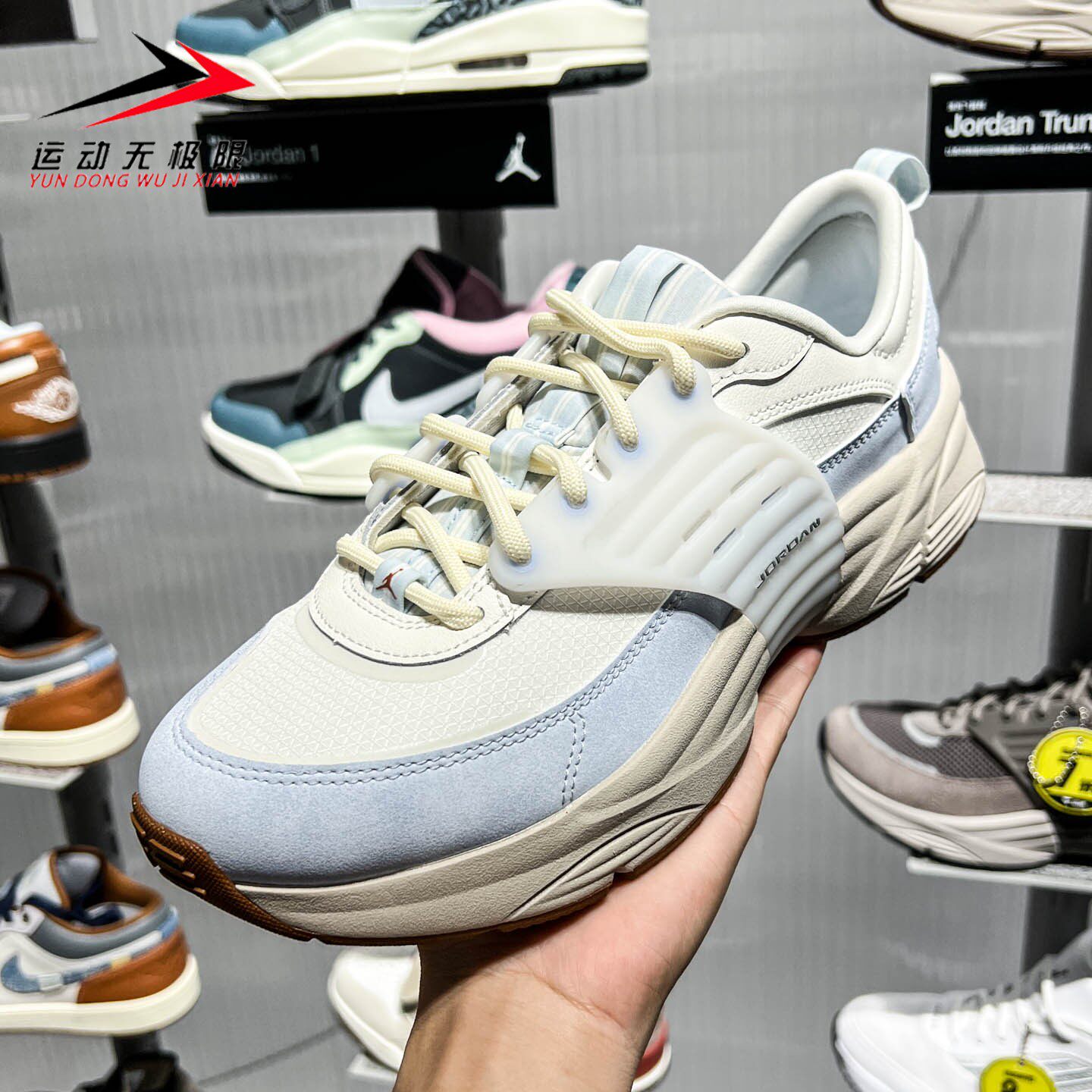 Nike耐克男鞋2026夏新款JORDAN运动训练耐磨透气篮球鞋IR7564-122