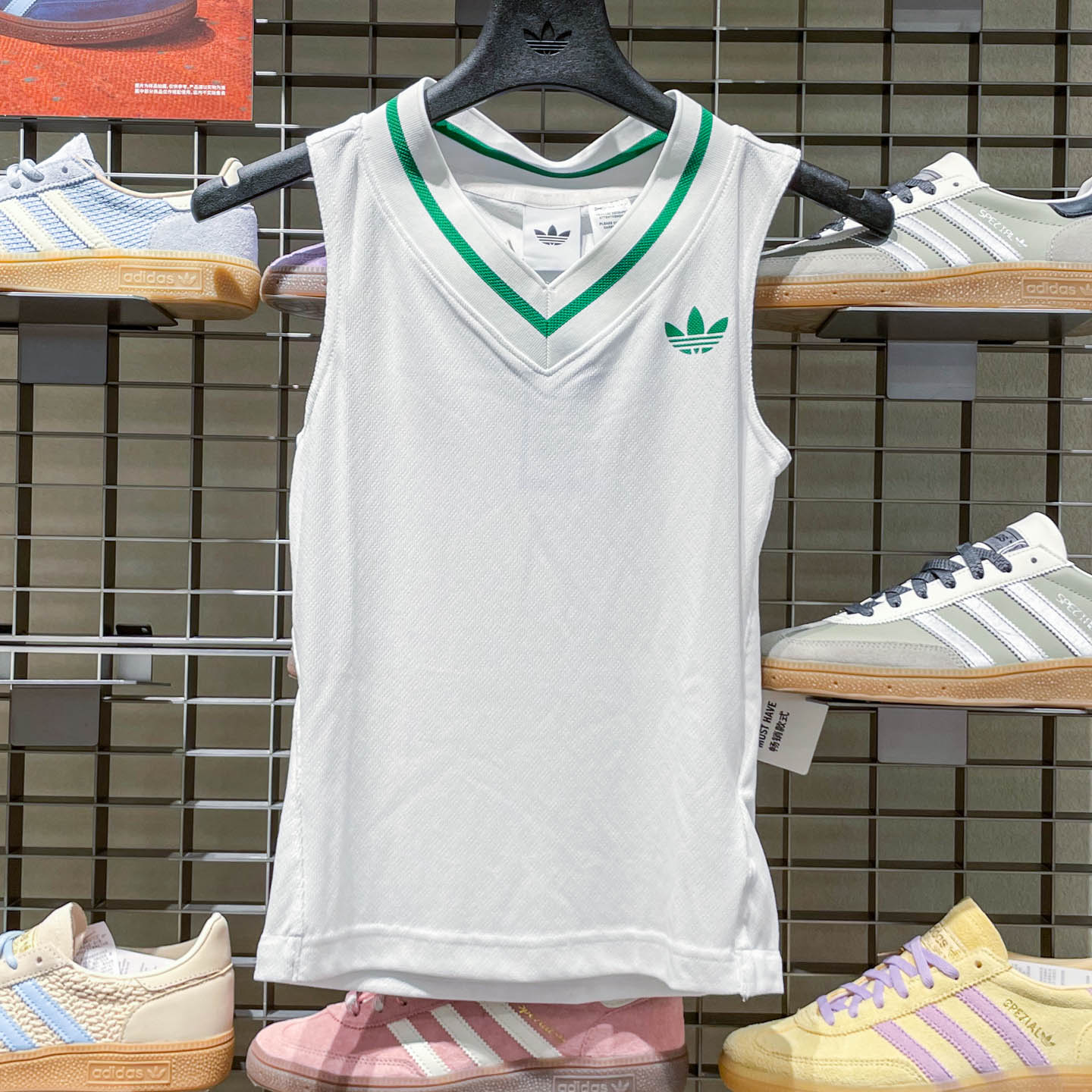 Adidas阿迪达斯女装2025夏款运动休闲速干凉爽透气背心马甲JM4737