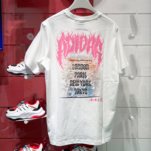 T恤 印花宽松运动短袖 KA2255 2025夏新款 ADIDAS阿迪达斯三叶草男装