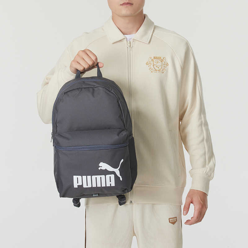 PUMA彪马男女包2024冬季新款时尚百搭休闲运动双肩背包 079943-37