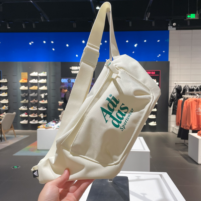 Adidas阿迪达斯男女包2024新款运动斜跨包单肩背包 IM5295 IS9491