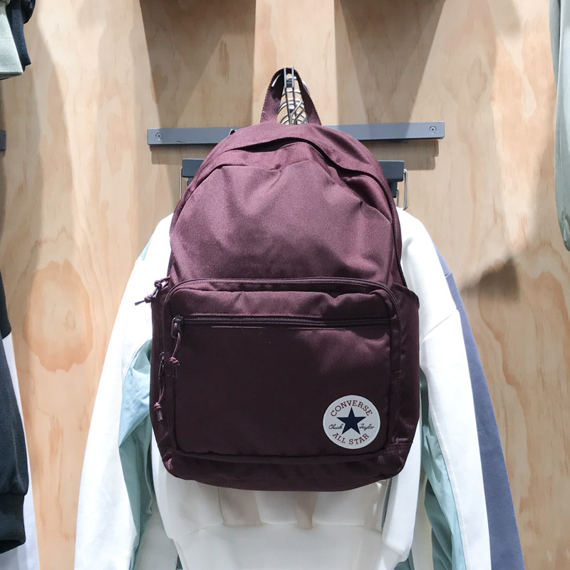 CONVERSE匡威男女包2024冬新款简约休闲运动双肩背包10020533-A23